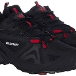 Mens RuNX TR Leap 2.0 Trail Shoes (Black/Red, UK Footwear Size System, Adult, Men, Numeric, Medium, 6)-image-80