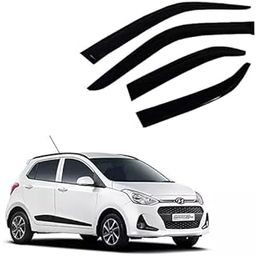 Car Rain Wind Door Visor Non Breakable Deflector (Compatible with Hyundai i10 (Old Model))-26