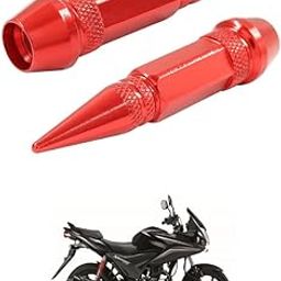 LOVMOTO Universal 2PC Spiked Aluminum Stem Valve Caps Dustproof Tire Wheel Stem Caps for Cars,SUVs,Trucks Bicycles and Motorcycles Comfortable with CB-F Stun-ner-image-90