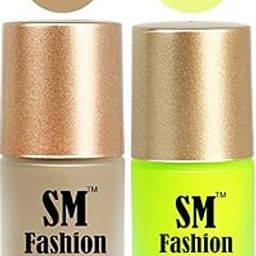 SM FASHION Nail Polishes, Nude-Neon Velvet Matte Nail Paint Combo Set of 2 Pcs 7ml each-picture-7