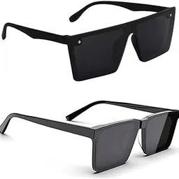 elligator Rectangular for Men & Women | Full-Rim Cover Eyewear for Driving, Cycling, Sports | Lightweight Flexible Optical Frame for All-Day Comfort & Selfies AR.No-S2100-picture-16