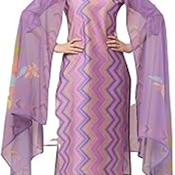Women's Rayon Blend Straight Printed Kurta with Pant & Dupatta-picture-27