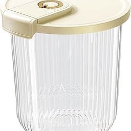 Rice Storage Container Leakproof Food Container for Countertop Cabinet Beans Milk White 11kg-image-56