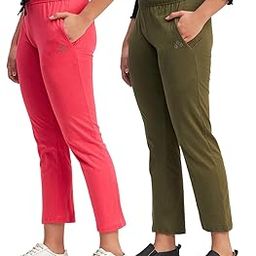 Cotton Pyjamas for Women and Girls Combo with Side Pockets|Pajama Lounge Wear Pants Pack of 2-image-66