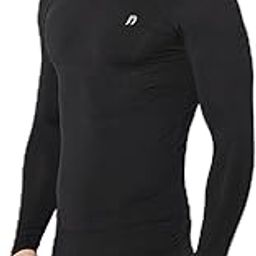 Compression T-Shirt Top Full Sleeve Trainer Fit Multi Sports Lycra Skin Inner Wear-image-93