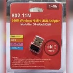 802.11N 950M Wireless-N Mini USB Adapter, 2.4GHz WiFi Dongle-12