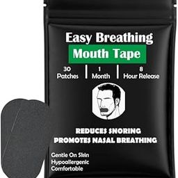 FITVERT 30 Pcs Sleep Strips Mouth Tape for Sleeping Anti-Snoring Strips for Improved Nose Breathing Snore Reduction Mouth sticker Stop Snoring Sleep Aids Anti Snoring Devices-28