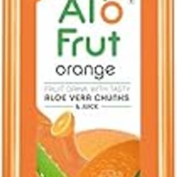 Alo frut Orange Fruit Drink with Tasty Aloevera Chunks & Juice | Goodness of Fruits and Aloevera | Ready-to-Serve Fruit - 150 ml (Pack of 30)-image-13