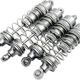 ATORSE 4Pack Rc Front and Rear Shock Absorber for Wl Toys 104001 Crawler Trucks Titanium-picture-27