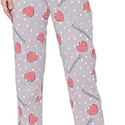 vami Knitted Printed Cotton Pajamas - Light Grey-picture-13