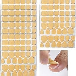360 Nail Glue Stickers for Women - Double-Sided Waterproof Nail Stickers for Press-On Nails | Super Sticky Breathable Jelly Nails Glue Stickers for Manicure 15 Sheets-image-40
