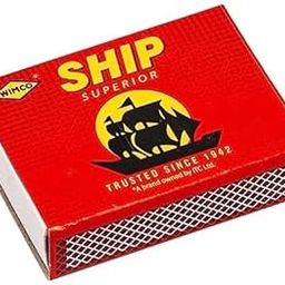 Ship Matchbox Each Box - 30 Stick 1 Packet - 10 Machi's Sold by Ship-12