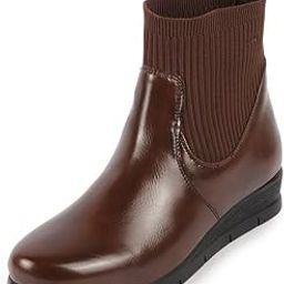 Women Wedge Heel Boots-image-9