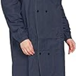 RAINCOAT FOR WOMEN WITH ADJUSTABLE HOOD & REFLECTOR FOR NIGHT VISIBILITY RAIN COATS-45