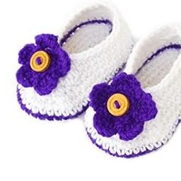 Unisex Baby Flower Crochet Baby Booties Knitted Booties Woolen Booties-image-61