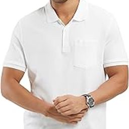 3913 Men's Super Combed Cotton Rich Solid Half Sleeve Polo T-Shirt with Chest Pocket-image-5