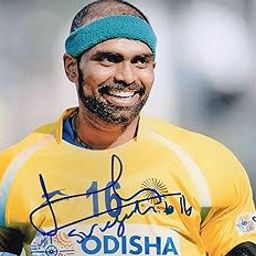 5x7 Original Autographed Photo of Indian Hockey Player PR Sreejesh-image-5