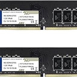 Timetec Hynix IC 16GB KIT(2x8GB) DDR4 2133MHz PC4-17000 Unbuffered Non-ECC 1.2V CL15 1Rx8 Single Rank 288 Pin UDIMM Desktop Memory RAM Module Upgrade (16GB KIT(2x8GB))-21