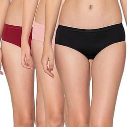 Oliver Mid Waist Hipster Style Panties for Girls | Pack of 3-image-87