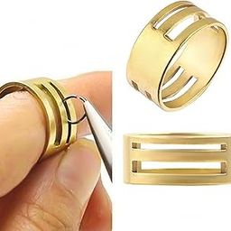 Satra Traders Jump Ring Opener Closer Jewelry Beading Craft Tool Finger Protecter | 2pcs-picture-13