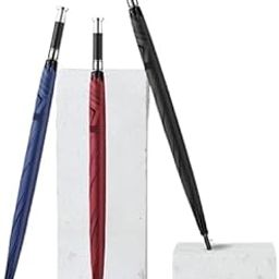 Golf Umbrella Big Size (92.5 cm) | Heavy Duty Waterproof & Dust Resistant Stick Umbrella | Automatic Open Unbreakable Rain & Sun Protection with Royal Handle | Random Color-image-109