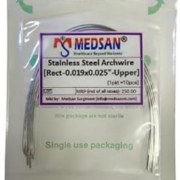 Medsan SS Archwire - Rect - 0.019x0.025" - Upper-31