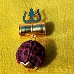 Lord Shiv Shakti RUDRAKSHA Pendant/with OPENABLE DAMRU, TRISHUL KAVACH /1 METRE RED Thread Free / 5 MUKHI RUDRAKSHA/Pendant for Women, Men/by NOHA MERCADO-picture-15