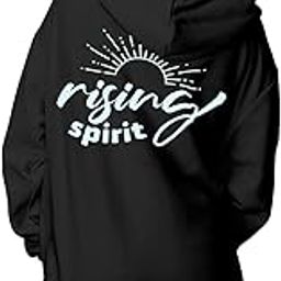 Women's Hoodie | Cotton Rich | Globally Certified Fabric | Super Soft & Warm | Colors Dont Fade | Relaxed Fit | Rising Spirit Design-image-87
