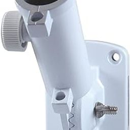 Eder Flag - WU-AJB 1-Inch Aluminum Adjustable Flagpole Bracket - White-image-62