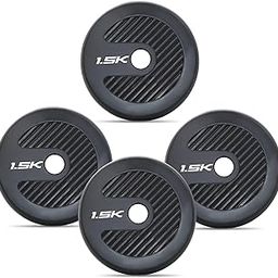 WATSON Premium Rubber Weight Plates For Dumbbell Set For Men, Women Fitness, Dumbbell Weight Plates | Home Gym Rubber Weight Plates | Gym Equipments For Men & Women (6Kg (1.5Kgx4) Weight Set)-image-59