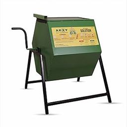 AKXY Home Composting Machine (Mild Steel, Powder Coated) Green, 30 litres Capacity-picture-30