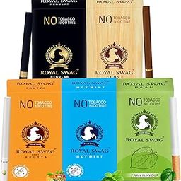 ROYAL SWAG Ayurvedic & Herbal Cigarettes 100% Tobacco-free and Nicotine-free Regular, Clove, Frutta, Mint, PAAN Flavour (10 Sticks) | Made with Natural Ingredients - Made in India-image-103