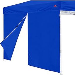 SCOCANOPY Door for 10x10 Canopy Frame One Central Zipper Design for Easy Entry and Exit,1 Pack Canopy Door Only,Blue-image-61