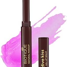 Biotique Natural Makeup Diva Kiss Gel Lip Balm, Mulberry Spritzer Purple, Pack Of 1-image-75