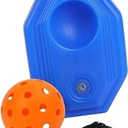 HEAVENGLOW Pickleball Trainer Kids Exerciser Durable Self Study Pickleball Training Aid-image-4