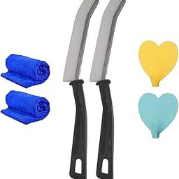 THE STYLE SUTRA Gaps Cleaning Brush Dustpan Cleaning Brushes for Shower Dining Room Bathroom-image-78