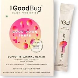 The Good Bug Good Down There SuperGut Powder for Women|Pre & Probiotic Supplement that Helps Reduce UTIs & Other Vaginal Infections|2.5 Billion CFU of Clinically Proven Strains|1 count,15 servings-image-65