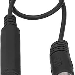 Ubervia 6.35mm Female 1/4" TRS to DIN 5 Pin MIDI Cable Adapter, 1ft 5-Pin Din Male to 6.35mm Female TRS Stereo Audio Cable for Speaker, Amplifier, Mixer to MIDI Keyboard-image-58