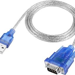 1Goal Usb 2.0 To Serial (9-Pin) Db-9 Rs-232 Converter Cable, Prolific Chipset, Hexnuts -, [Windows 10/8.1/8/7/Vista/Xp, Mac Os X 10.6 And Above] 2.5 Feet (Cb-Db9P), Blue-image-34