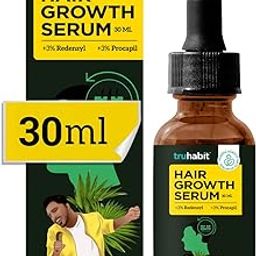 TruHabit Redensyl Hair Growth Serum for Men (30ml) with 3% Redensyl & 3% Procapil | Hair Fall Control & Hair Serum for Hair Growth Actives | Non-Oily Spray Solution Hair Serum Men-5