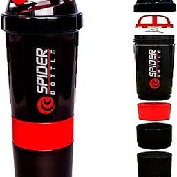 Tempest Stainless Steel Blender Ball Protein Shaker Blender Bottle for Whey Protein Mix, Cycling, Gym Water Bottle with 2 Detachable Compartments for Unisex (500 Milliliters)-image-24