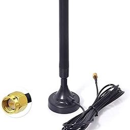 4G LTE 5dBi Magnetic Base SMA Male Antenna Compatible with Verizon AT&T T-Mobile Sprint Huawei 4G Wireless Router Gateway Hotspot Mobile Cellular-10