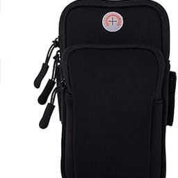 Phone Arm Bag Gym Phone Holder for Arm,iPhone Pouch iPhone Arm Case for iPhone 8 Plus/X/8/7/6 Plus/SE,iPhone 6S Running Band iPhone 7 Plus Armband Cell Phone Arm Holder Black Upto 6 Inch.-11