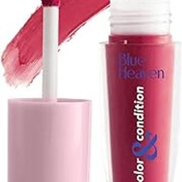 Blue Heaven Color & Condition tinted lip oil for women, lip gloss infused with Cranberry, Raspberry & Hazelnut oil, Hydrating & Softening - Mauve, 4.2ml-5