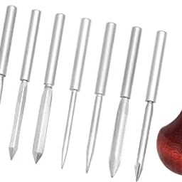 Awl Tool Set Leather Stitching Sewing Awl with Wood Handle Leather Stitching Awl Kits for Craft-image-44
