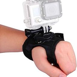 Quikprof 360° Rotation Glove Style Band Wrist Strap Mount Strip Belt Screw Compatible with All GoPro, Xiaomi Yi, SJcam and All Other Action Cameras.-image-90