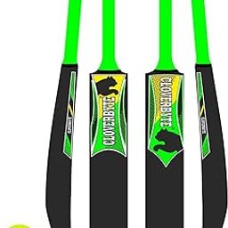 CLOVERBYTE Junior 3 No. PVC Plastic Bat with Tennis Ball for 4-8 Years Kids Cricket Kit-image-10
