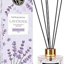 Soul & Scents 120 Ml Lavender Reed Diffuser Set | Free 6 Fiber Reed Sticks | Stress Relief & Aromatherapy | Long-Lasting, Smoke-Free Air Freshener for Home, Bedroom and Office | Ideal for Gifting-16