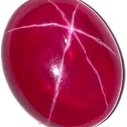 Fashionable Star Ruby Stone Original Certified Burma 5 Carat 5.5 Ratti Suryakant Mani Stone Star Rubi Six Rays Oval Shape For Ring & Pendant स्टार रूबी स्टोन-image-36