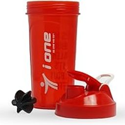 Pro Shaker Ball 600ML – BPA-Free Protein Shaker Bottle with Mixing Ball | Leak-Proof Gym Sipper for Pre-Workout & Fitness Drinks | Durable, Easy to Clean – Red (RED)-image-89